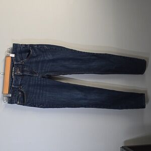 Express Jeans Womems Size 4 Blue Skinny Legging Low-rise Low Rise